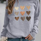 Women's Valentine's Day Printed Round Neck Sweater - EX-STOCK Canada