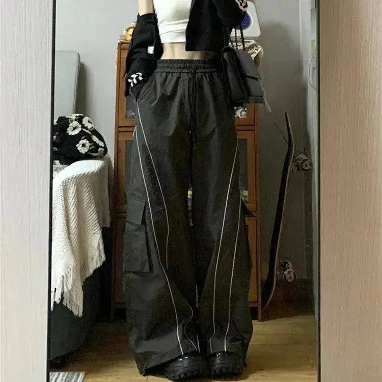 Women's Vintage Casual Oversized Y2k Sweatpants Trousers Pants - EX-STOCK Canada