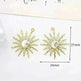 Women's White Shell Pendant Ear Rings - EX-STOCK CANADA
