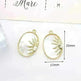 Women's White Shell Pendant Ear Rings - EX-STOCK CANADA