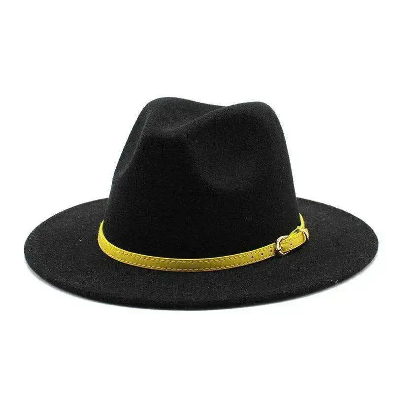 Women's Woolen Big Brimmed Jazz Felt Style Hat - EX-STOCK Canada
