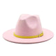 Women's Woolen Big Brimmed Jazz Felt Style Hat - EX-STOCK Canada