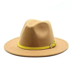 Women's Woolen Big Brimmed Jazz Felt Style Hat - EX-STOCK Canada