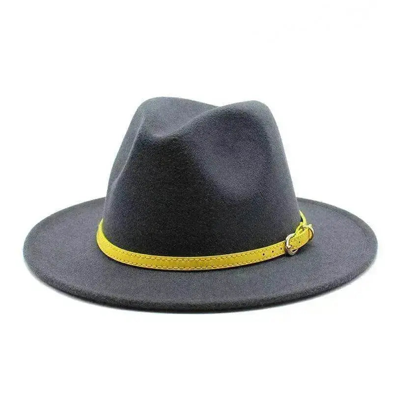 Women's Woolen Big Brimmed Jazz Felt Style Hat - EX-STOCK Canada