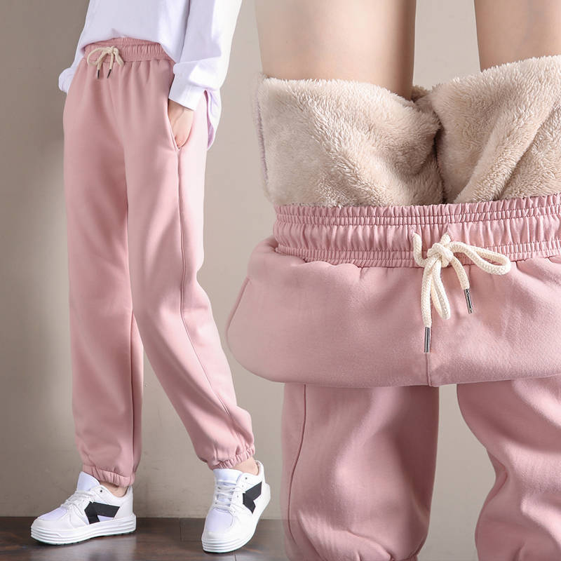 Women's plus fleece padded sweatpants EX-STOCK Canada 