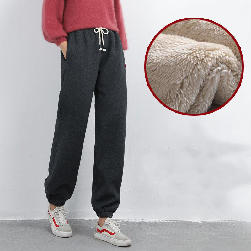 Women's plus fleece padded sweatpants EX-STOCK Canada 