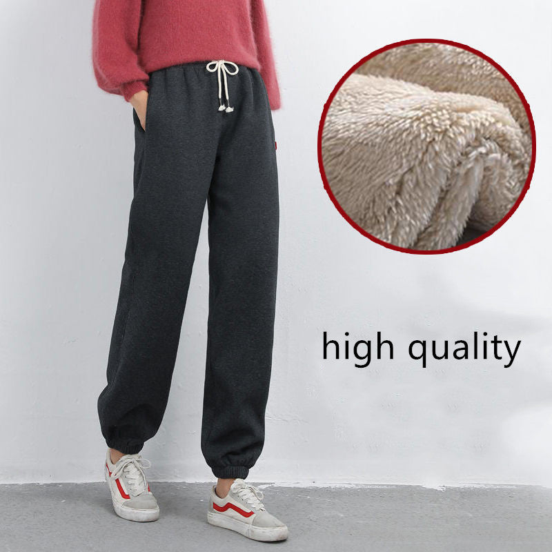 Women's plus fleece padded sweatpants EX-STOCK Canada 