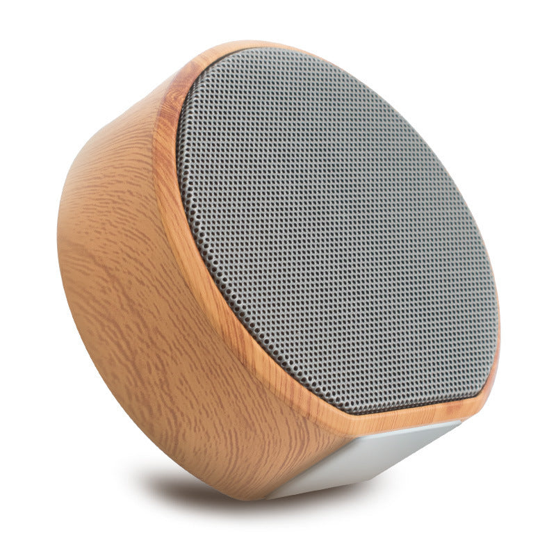 Wood grain bluetooth speaker EX-STOCK Canada 