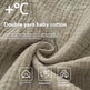 Woven Gauze Pajamas Men's Spring And Autumn Thin Homewear Suit  EX-STOCK CANADA