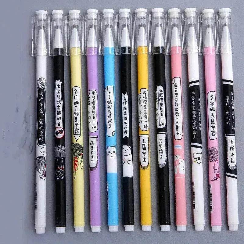 Xueba Pen School Flower School Grass Gel Pen Cute Student - EX-STOCK Canada