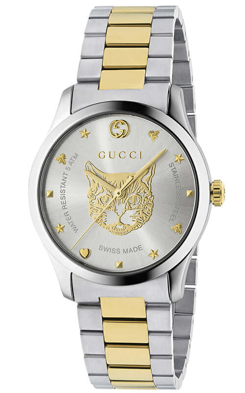 GUCCI G-Timeless Feline Dial Watch YA1264074 - EX-STOCK Canada