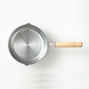 Yoshikawa Yukihira Saucepan 20 cm | 2.1 L Stainless Steel with Wooden Handle 