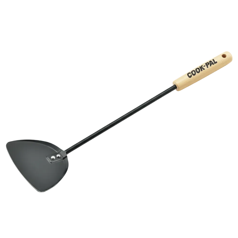 Yoshikawa Cook-Pal Chinese Metal Spatula - Made In Japan 