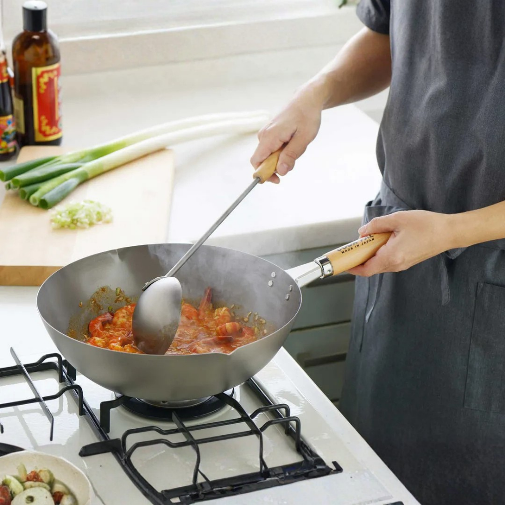 Yoshikawa Cook-Pal Chinese Titanium Ladle - Made In Japan 