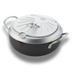 Yoshikawa GOGI Tempura Pot 24cm –  With stainless‑Steel Drip Lid 