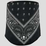 ZANheadgear Black Paisley Motley Tube 