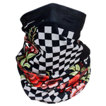 ZANheadgear Floral Checkered Motley Tube EX-STOCK Canada 