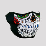 ZANheadgear Half Mask Neoprene Muerte Skull 