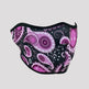 ZANheadgear Half Mask Neoprene Purple Paisley 