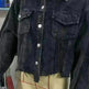 Women Christmas Corduroy Rugby Sequined crop Jacket - EX-STOCK CANADA