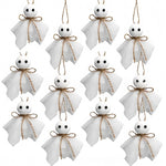 Halloween hanging decoration with ghost pumpkin and wooden bead pendant styles – product view 8