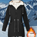 Women's Hooded Plush-Lined Coat – 6 Colours, S–5XL