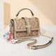 Vintage Printed PVC leather Shoulder Crossbody Bag for women - EX-STOCK Canada