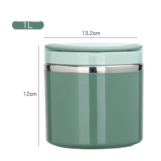 Commuters Students With Lid Portable Stainless Steel Insulation Lunch Box EX-STOCK