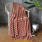 Knitted Wool Blanket Cashmere Blanket EX-STOCK Canada 