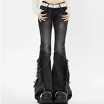 Fashion American Slightly Flared Baggy Jeans Pant Women - EX-STOCK Canada
