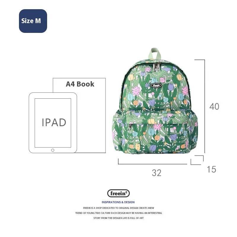 Original Niche Printed Backpack For Women - EX-STOCK Canada