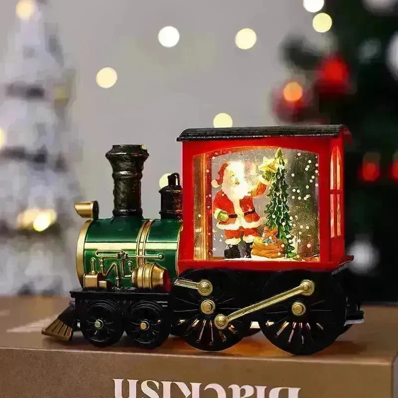 Christmas Gift Train Decoration Small Night Lamp - EX-STOCK CANADA