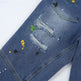 Ripped Paint Wide-leg Denim Trousers For Men Jeans - EX-STOCK CANADA