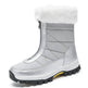 Winter Waterproof Snow Boots Women's Mid-calf Front Zipper - EX-STOCK Canada