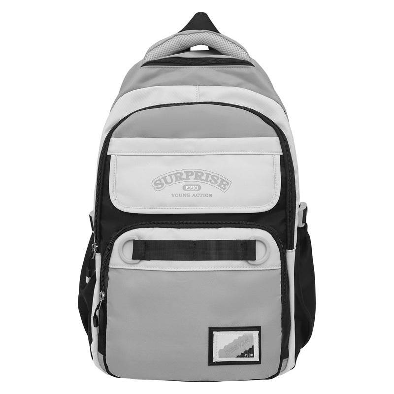 College Style Backpack Student Leisure Travel Large Capacity Backpack - EX-STOCK Canada