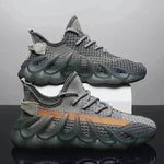 Fashion Sneakers With Wave Sole Cool Sports Shoes Men - EX-STOCK Canada