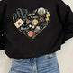 Digital Printing Sweater Hipster Round Neck Pullover Long Sleeve Sweater Women - EX-STOCK CANADA