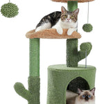 Climbing Frame Cat Nest Tree 32-inch Cactus Cat Climbing Frame - EX-STOCK Canada