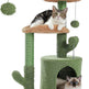 Climbing Frame Cat Nest Tree 32-inch Cactus Cat Climbing Frame - EX-STOCK Canada