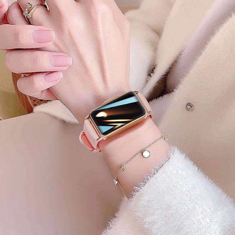 Womens Smart Bracelet Fashionable Design Heart Rate Monitoring, Multifunctional 