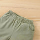 Boy's Little Dinosaur Lapel Cotton Short Sleeve Top Short Pants Suit Two piece for boys. - EX-STOCK Canada