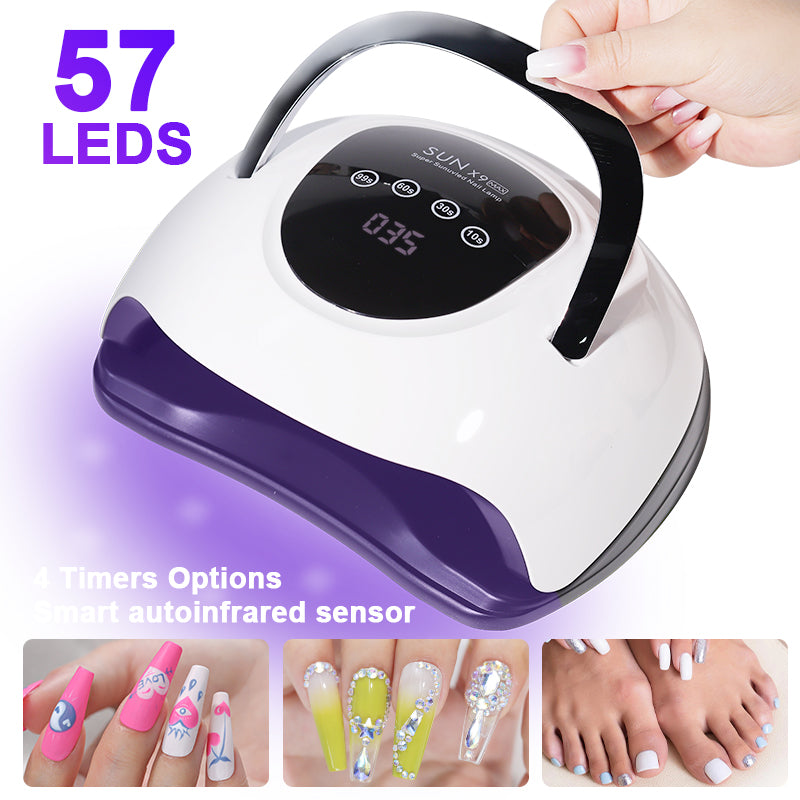 UV Nail Lamp, Dryer Light For Nails With 4 Timers LED Lamp Gel Polish Kit Gel Uv Light For Nails Professional Art Tools Automatic Sensor EX-STOCK Canada 