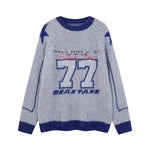 New Trend Autumn Winter Round neck Oversized Pullover Wool Sweater for Teenagers - EX-STOCK Canada