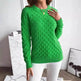 Pullover Round Neck Long Sleeves Knitwear Cashmere sweater Top women - EX-STOCK Canada
