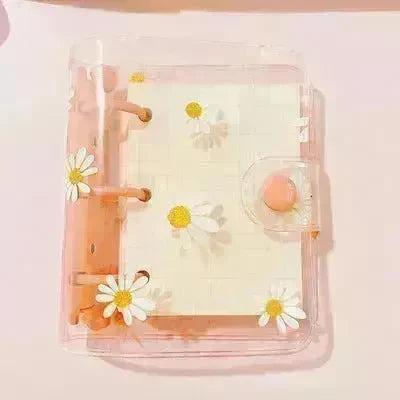 Kawaii Mini 3 Hole Daisy Notebook Planner Organizer Binder - EX-STOCK CANADA