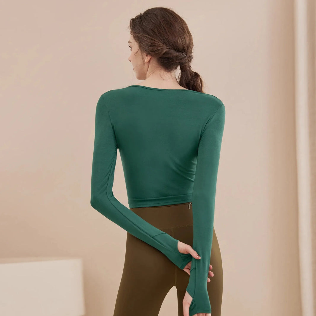 Running Training Pilates Workout Clothes Suit - EX-STOCK CANADA