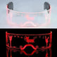 Trendy Unisex 3D Luminous LED Light up Glasses for cosplay Rave Festivals Bars Clubs Parties  Futuristic Light up Eyeglass - EX-STOCK CANADA