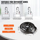 Glass Rinser, 10 Powerful Spraying Jets 360  Rotating Cup Rinser For Sink, 304 Stainless Steel Faucet Cup Washer With ABS Cup Holder For Baby Bottle, Glass Cup, Wine Glass EX-STOCK
