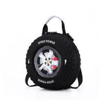 Kid's Small Schoolbag Personalized Creative 3D Cartoon Tire Kindergarten Backpack - EX-STOCK Canada