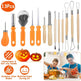 13Pcs Halloween Pumpkin Carving Kit Stainless Steel Carving Kit Pumpkin Sculpting Cutting Kit Halloween Decorative Tools - EX-STOCK Canada